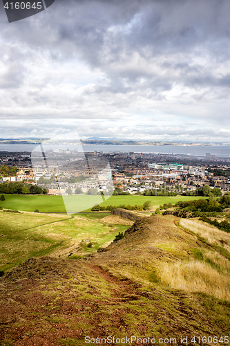 Image of view of Edinburgh city