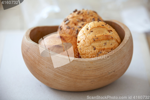 Image of various bread buns