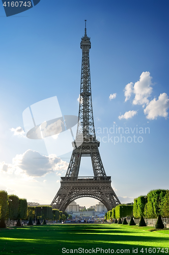 Image of Metal Eiffel Tower