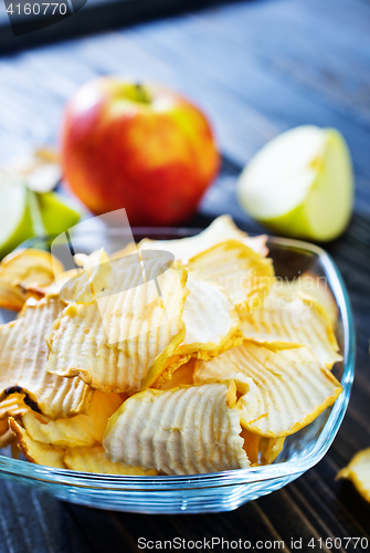 Image of apple chips