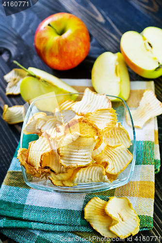 Image of apple chips