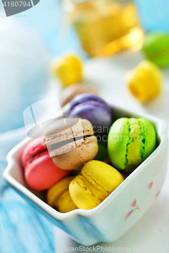 Image of color macaroons