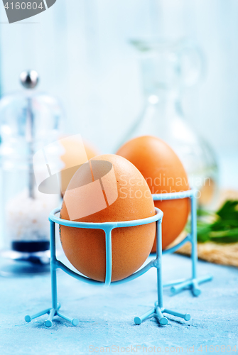 Image of boiled chicken eggs