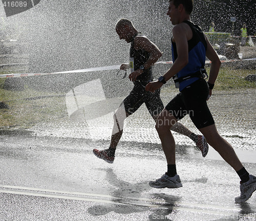 Image of Marathon runners