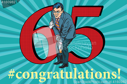 Image of Congratulations 65 anniversary event celebration