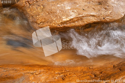 Image of Close-up of moving water