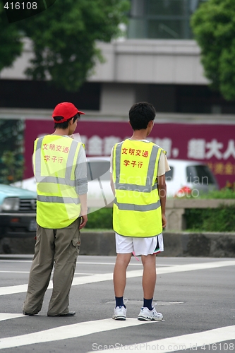 Image of Helping pedestrians