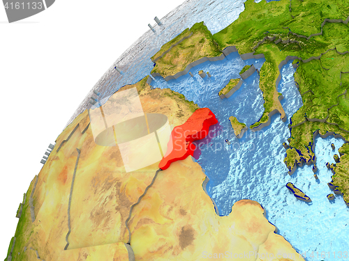 Image of Tunisia on Earth