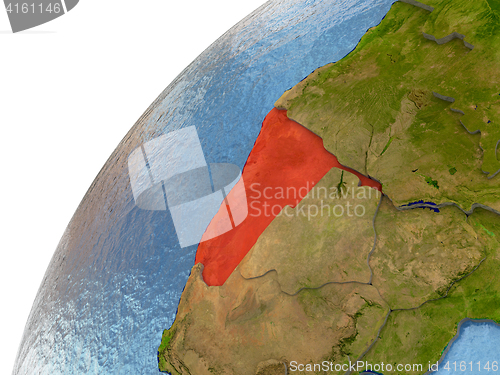 Image of Namibia on Earth