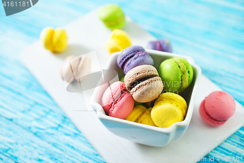 Image of color macaroons