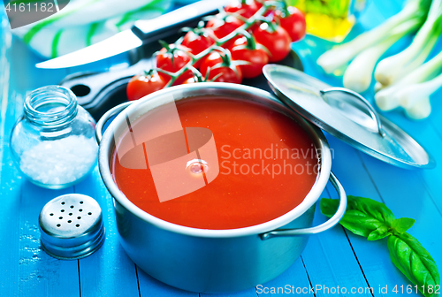 Image of tomato soup