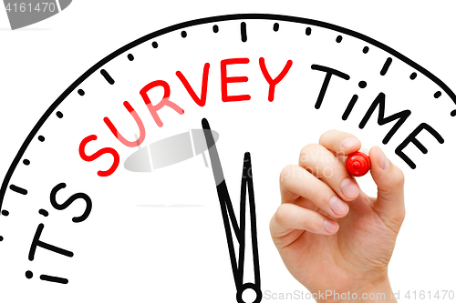 Image of It Is Survey Time Concept