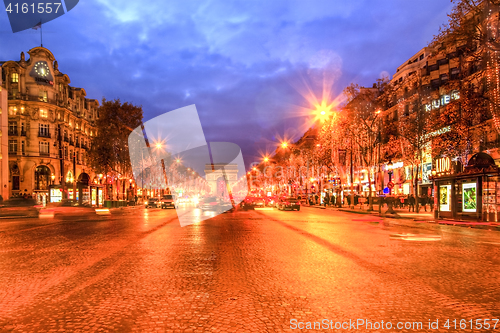 Image of Festive Champs Elysees