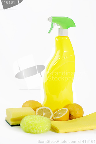 Image of Yellow Lemon Cleaner