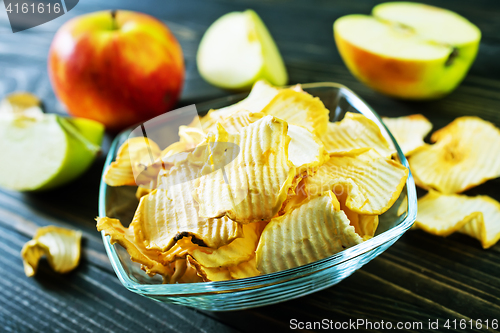 Image of apple chips