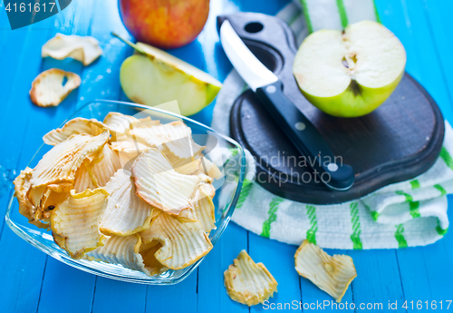 Image of apple chips