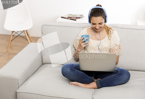 Image of Ready to work with Music and Coffee