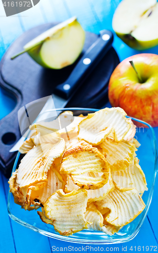 Image of apple chips