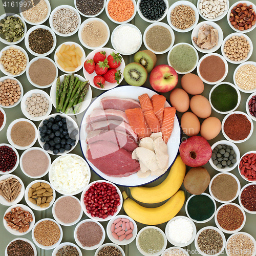 Image of Large Food Selection for Body Builders 