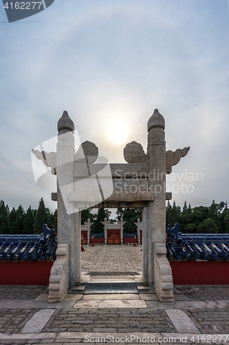 Image of Large archway at the Temple of Heaven