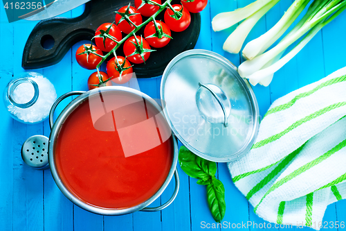 Image of tomato soup