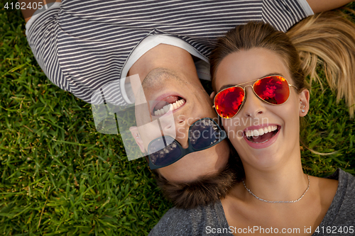 Image of Relaxing in the park