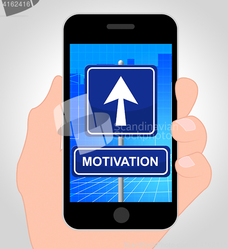 Image of Motivation Smartphone Means Do It Now And Act