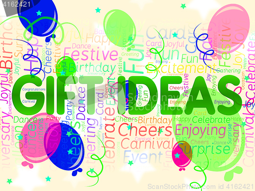 Image of Gift Ideas Means Contemplate Celebrating And Concepts