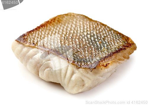 Image of fried pike perch fillet