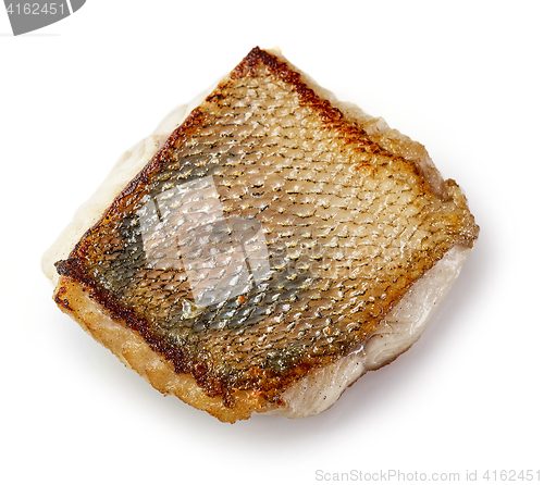 Image of fried pike perch fillet
