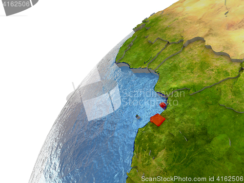 Image of Equatorial Guinea on Earth