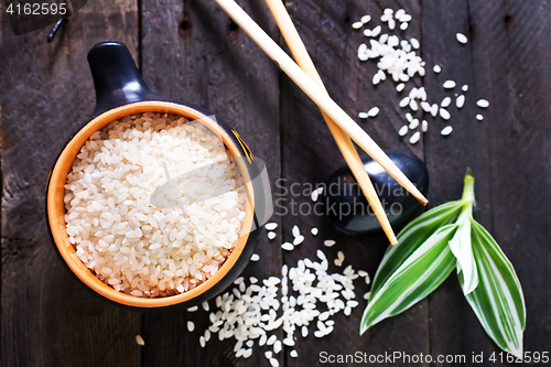 Image of raw rice