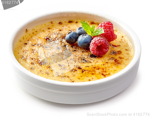 Image of bowl of creme brule