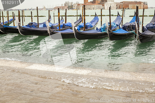 Image of Gondola in venice in Italy