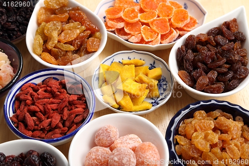 Image of Dried fruits.