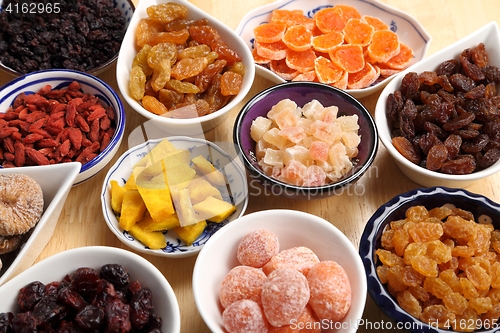 Image of Dried fruits.