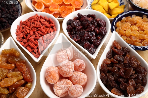Image of Dried fruits.