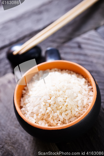 Image of raw rice