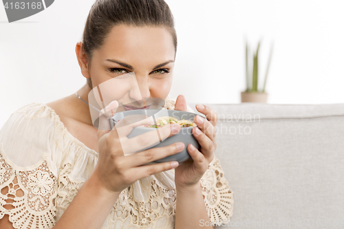 Image of Smelling my food