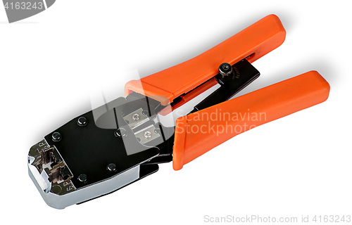 Image of Crimping pliers for twisted pair