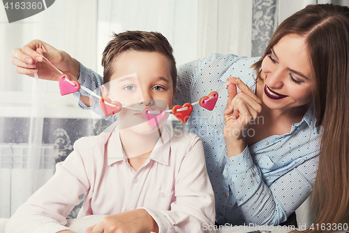 Image of Happy Valentines or mother day