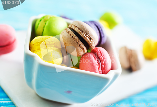 Image of color macaroons