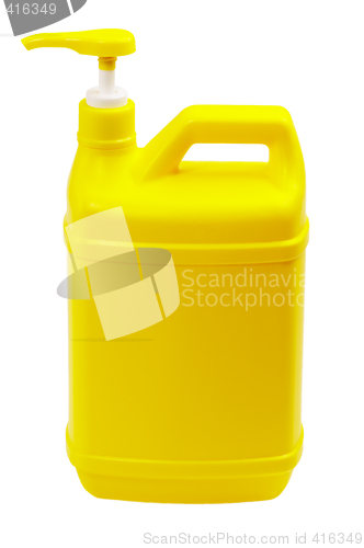Image of coulored plastic bottle