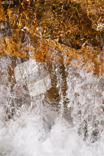 Image of Close-up of moving water