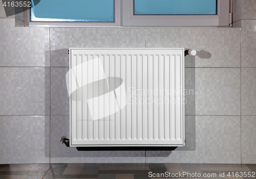 Image of heating radiator under window