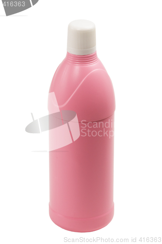 Image of coulored plastic bottle