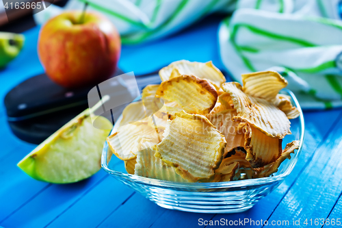 Image of apple chips