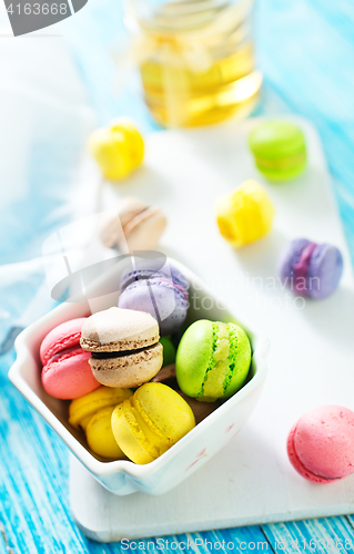 Image of color macaroons