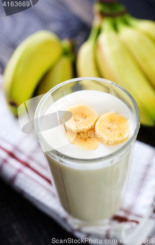 Image of banana yogurt