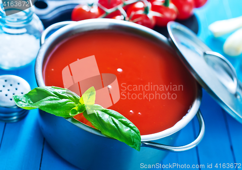 Image of tomato soup